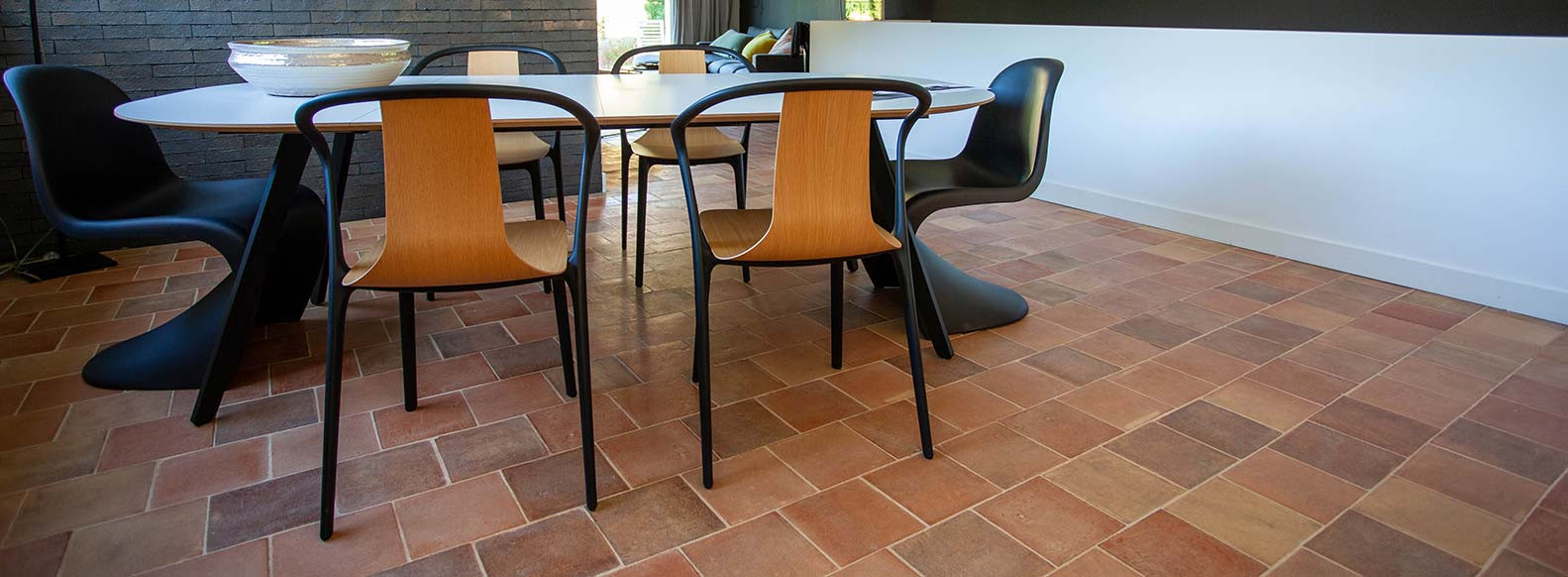 Terracotta tiles, quality floor covering