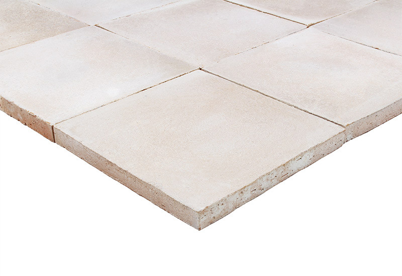 White, blue or green 15 x 15 cm matte tile