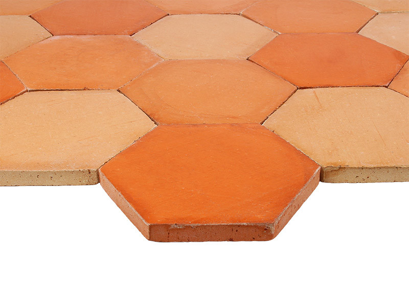 tomette terre cuite hexagonale trois couleurs tomette terre cuite hexagonale trois couleurs