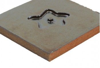 carrelage motif bronze