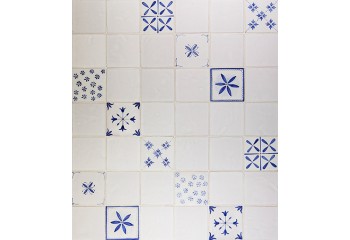 carrelage bleu de Delft