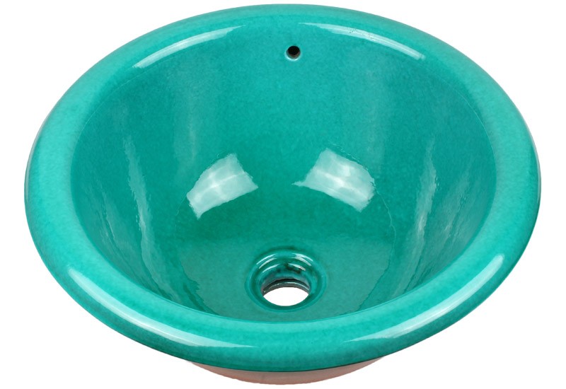 vasque a encastrer ronde bleu turquoise vasque a encastrer ronde bleu turquoise