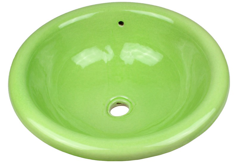 vasque a encastrer artisanale verte vasque a encastrer artisanale verte