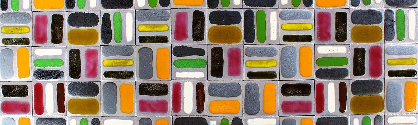 Hand painted tiles to compose as you wish