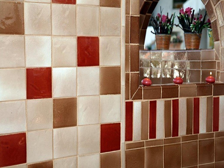 carrelage artisanal beige