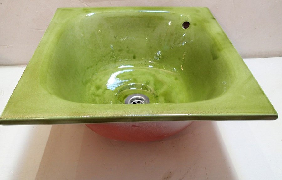 vasque artisanale a encastrer