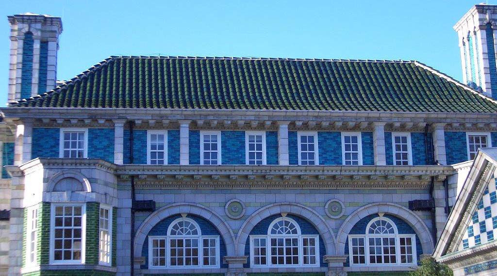 Glazed roof tiles in london