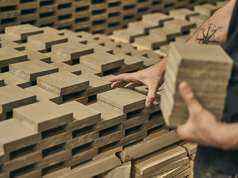 Cuisson des carreaux de céramique