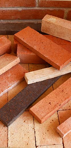 fire bricks and decorative facing bricks