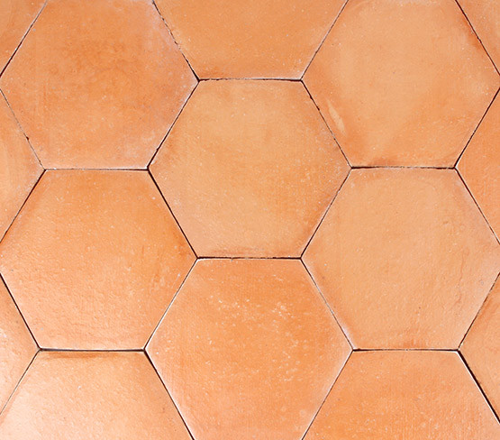 Pink - Smooth Hexagon