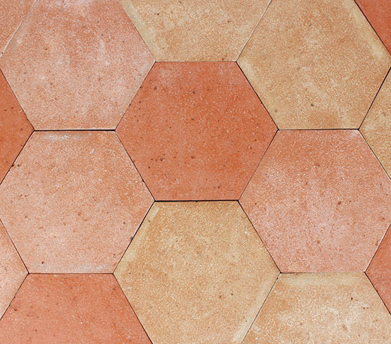 Red Pink Sand - Antique Hexa